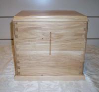 Solid Ash Handcrafted Companion Urn